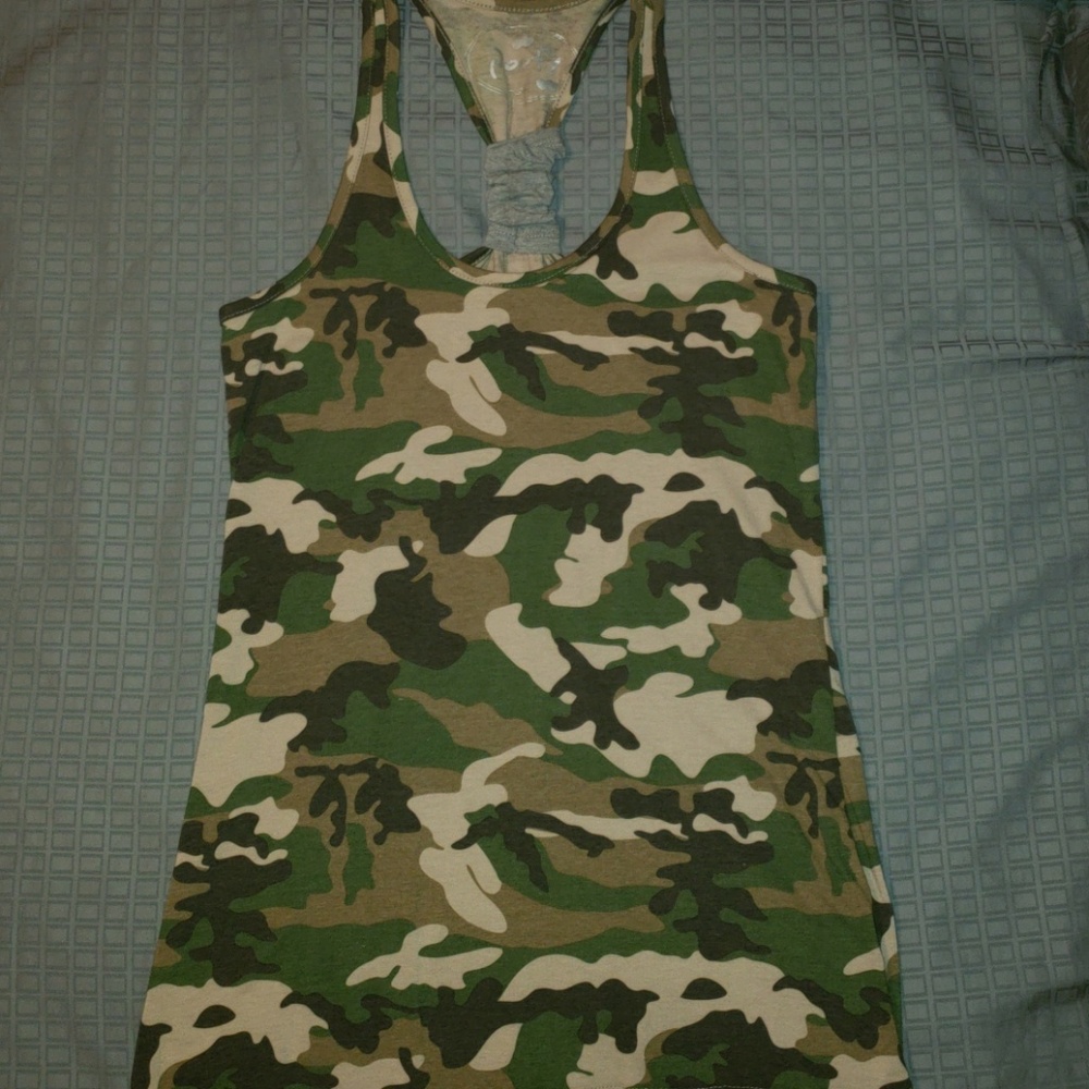 Camouflage Tank Top